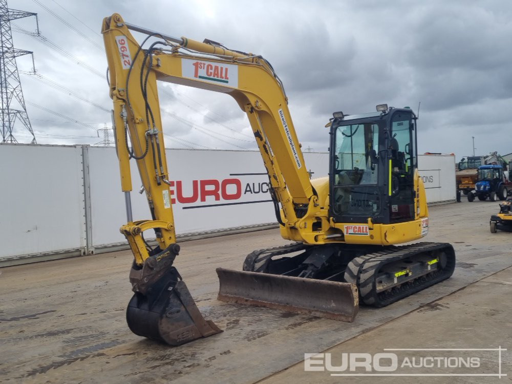 2023 Komatsu PC80MR-5 - Minibagger: das Bild 1 2023 Komatsu PC80MR-5 - Minibagger: das Bild 1