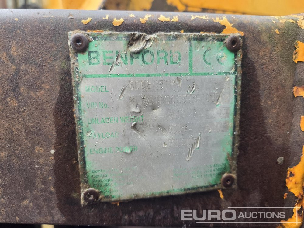 Benford 6 Ton - Minidumper: das Bild 4 Benford 6 Ton - Minidumper: das Bild 4