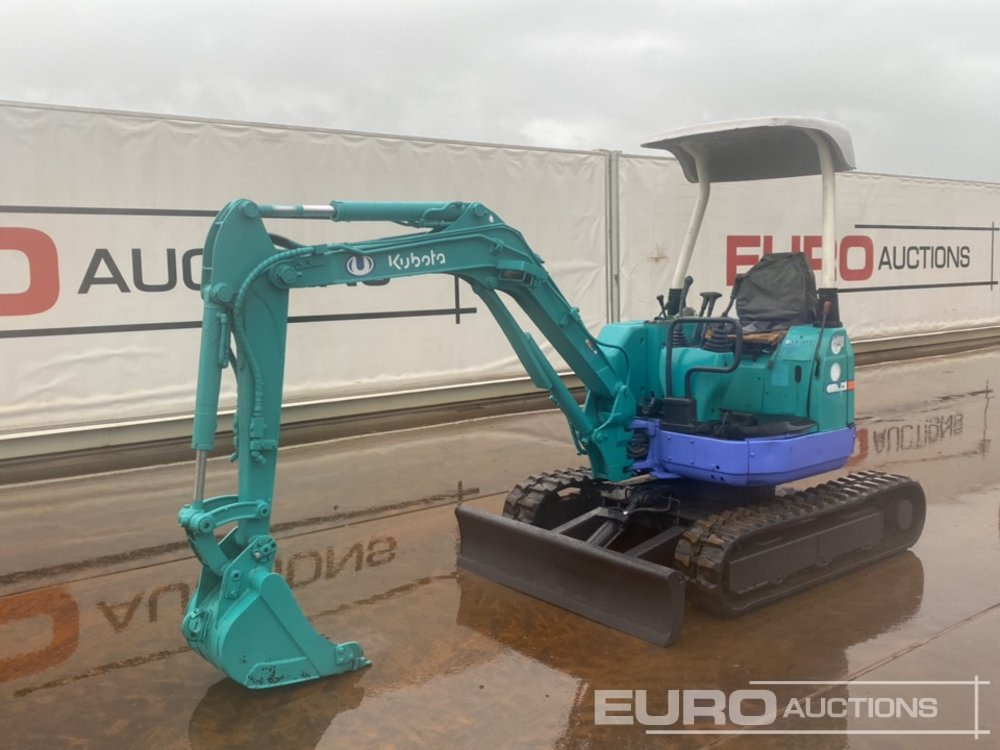 Kubota U-20 - Minibagger: das Bild 1 Kubota U-20 - Minibagger: das Bild 1