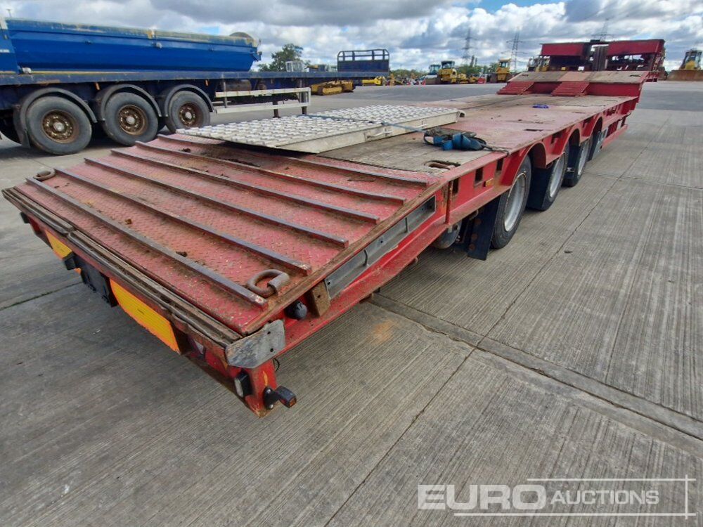 M&G Trailers Ltd, Step Frame Low Loader Tri Axle Rear Steering, 3m Extendable C/w Out Riggers & Alloy Ramps - Tieflader Anhänger: das Bild 5 M&G Trailers Ltd, Step Frame Low Loader Tri Axle Rear Steering, 3m Extendable C/w Out Riggers & Alloy Ramps - Tieflader Anhänger: das Bild 5
