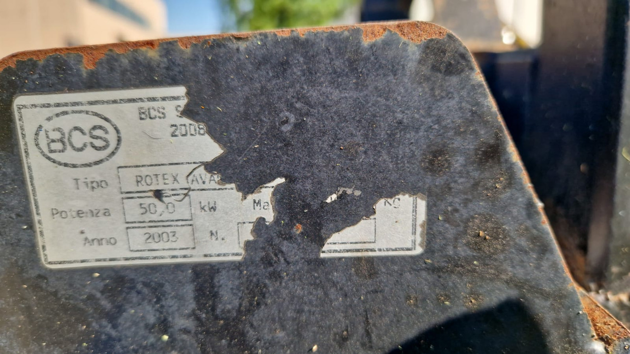 Falciacondizionatrice usata BCS Rotex 6 Avant - Mähwerk: das Bild 5 Falciacondizionatrice usata BCS Rotex 6 Avant - Mähwerk: das Bild 5