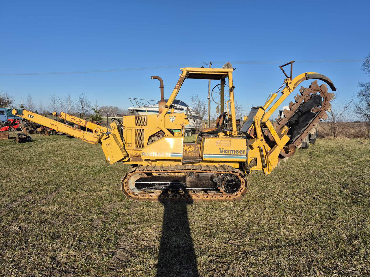 VERMEER Flextrak 75 Pługoukładacz - Grabenbagger/ Grabenfräse: das Bild 1 VERMEER Flextrak 75 Pługoukładacz - Grabenbagger/ Grabenfräse: das Bild 1