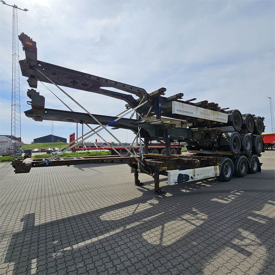 Krone 3 styk - Container/ Wechselfahrgestell Auflieger: das Bild 4 Krone 3 styk - Container/ Wechselfahrgestell Auflieger: das Bild 4