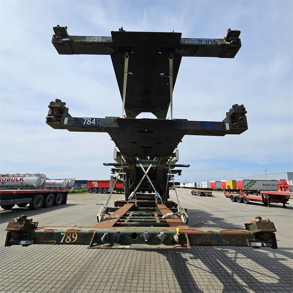 Krone 3 styk - Container/ Wechselfahrgestell Auflieger: das Bild 3 Krone 3 styk - Container/ Wechselfahrgestell Auflieger: das Bild 3