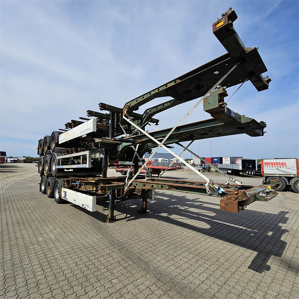 Krone 3 styk - Container/ Wechselfahrgestell Auflieger: das Bild 2 Krone 3 styk - Container/ Wechselfahrgestell Auflieger: das Bild 2