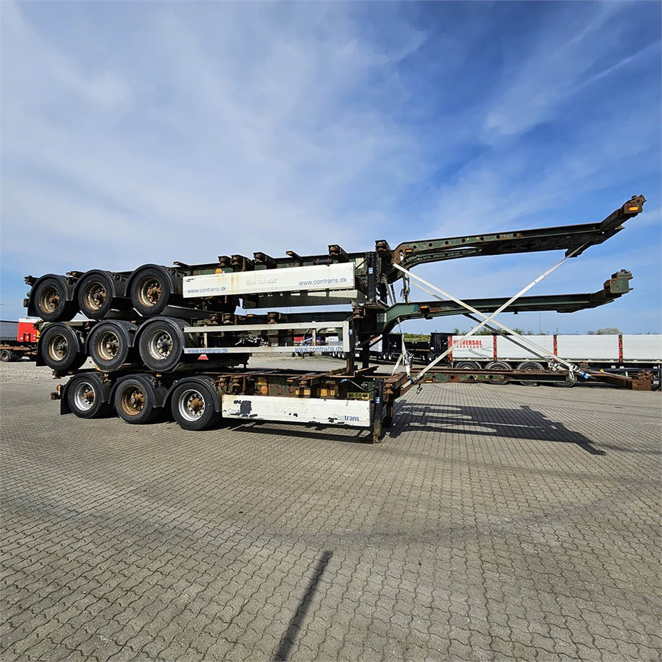 Krone 3 styk - Container/ Wechselfahrgestell Auflieger: das Bild 1 Krone 3 styk - Container/ Wechselfahrgestell Auflieger: das Bild 1