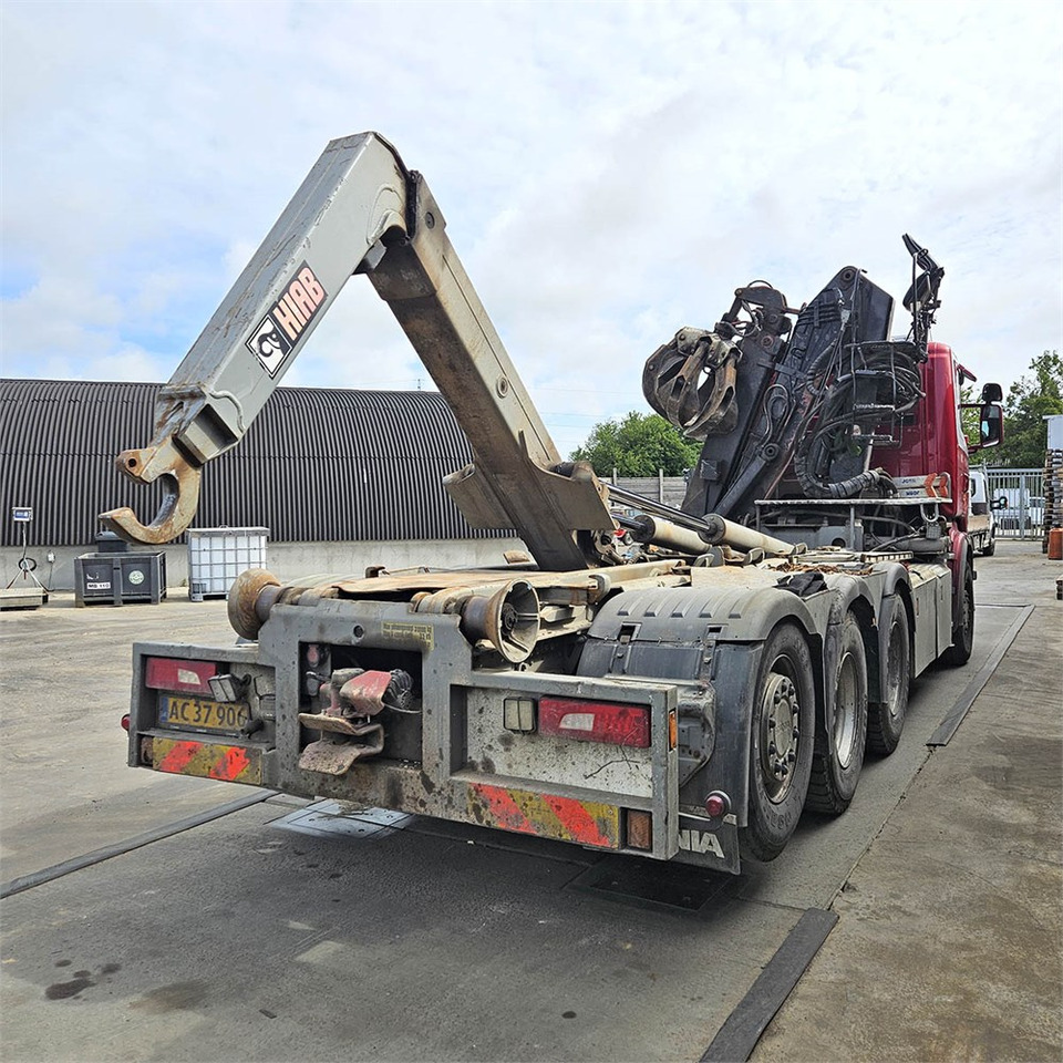 Scania R 500 - Abrollkipper, Autokran: das Bild 5 Scania R 500 - Abrollkipper, Autokran: das Bild 5