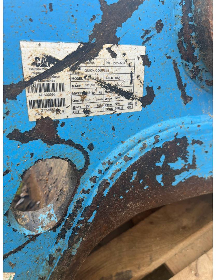 CAT COUPLER/CW45S/TIM/DB - Schnellwechsler: das Bild 2 CAT COUPLER/CW45S/TIM/DB - Schnellwechsler: das Bild 2