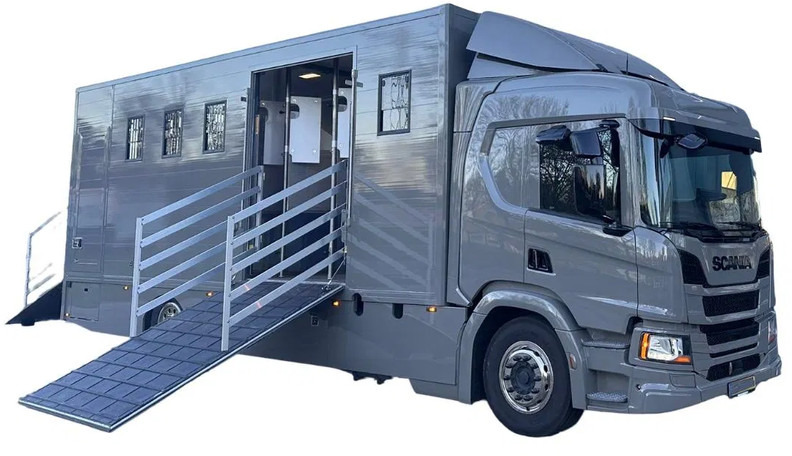 Scania P250 Horse Truck gereserveerd - Pferdetransporter: das Bild 1 Scania P250 Horse Truck gereserveerd - Pferdetransporter: das Bild 1