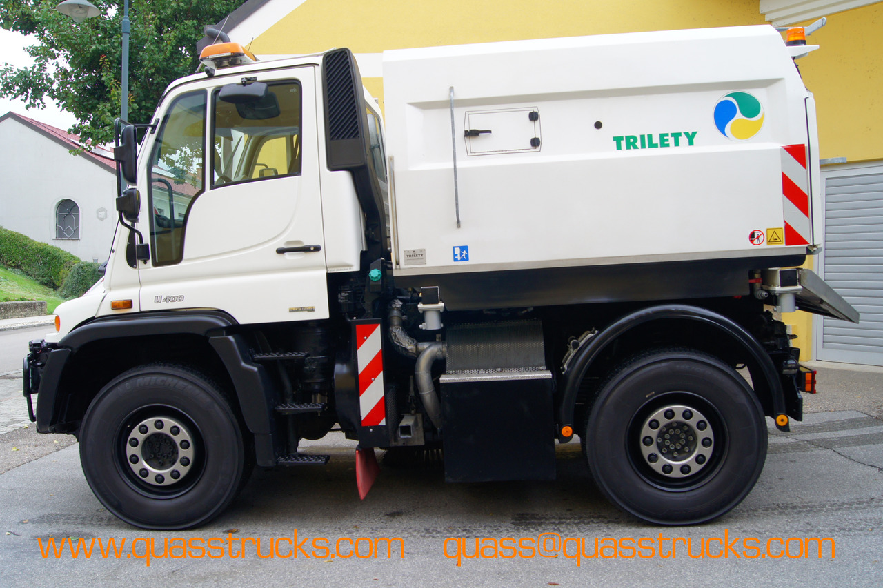 MERCEDES-BENZ Unimog U400 + TRILETY Kehrmaschine/TÜV/EUR4/Leistungshydraulik - Kehrmaschine: das Bild 3 MERCEDES-BENZ Unimog U400 + TRILETY Kehrmaschine/TÜV/EUR4/Leistungshydraulik - Kehrmaschine: das Bild 3