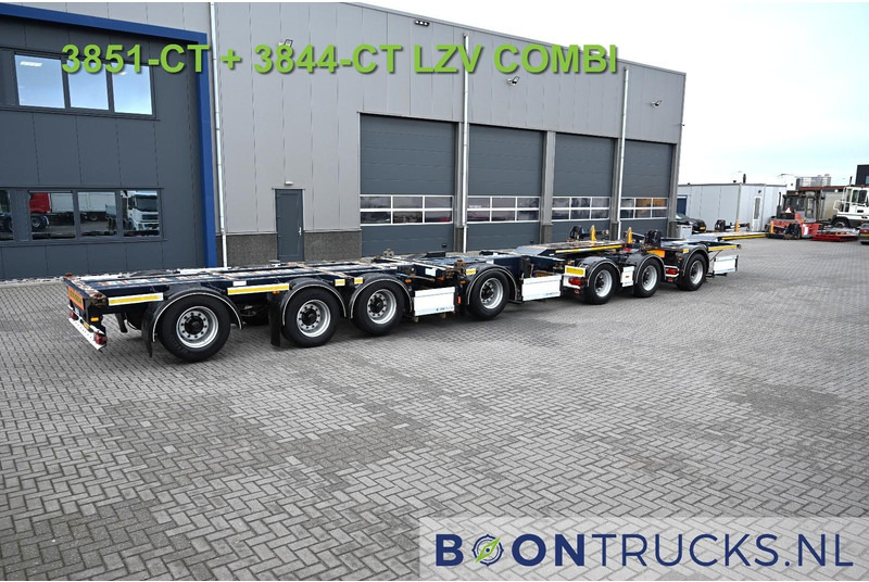 D-Tec CTD-41-03D COMBIDOLLY | LZV * 20ft * 2x STUURAS * 1x LIFTAS * NL TRAILER * APK 03-2026 - Container/ Wechselfahrgestell Auflieger: das Bild 2 D-Tec CTD-41-03D COMBIDOLLY | LZV * 20ft * 2x STUURAS * 1x LIFTAS * NL TRAILER * APK 03-2026 - Container/ Wechselfahrgestell Auflieger: das Bild 2