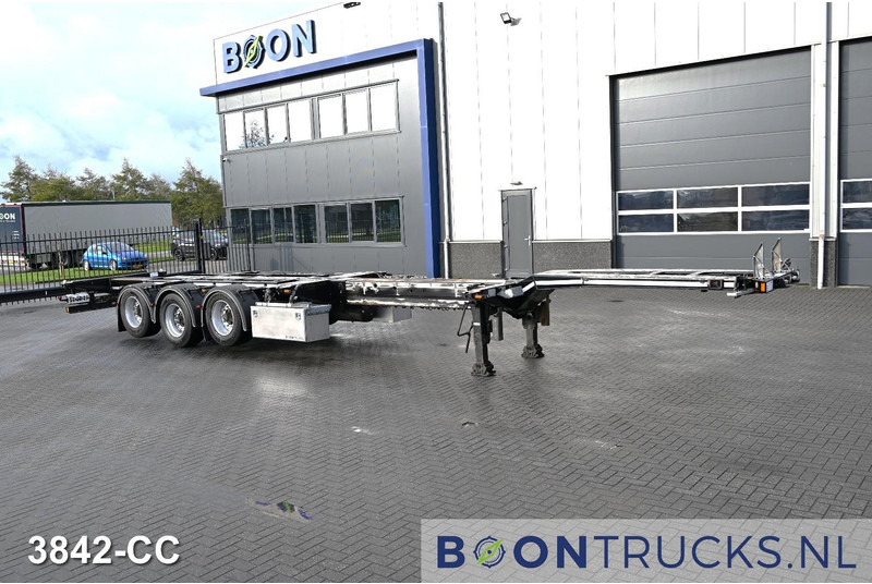 D-Tec FLEXITRAILER | 2x20-30-40-45ft HC * 2x LIFT AXLE * 3x EXTENDABLE * ADR * APK 10-2026 * NL TRAILER - Container/ Wechselfahrgestell Auflieger: das Bild 4 D-Tec FLEXITRAILER | 2x20-30-40-45ft HC * 2x LIFT AXLE * 3x EXTENDABLE * ADR * APK 10-2026 * NL TRAILER - Container/ Wechselfahrgestell Auflieger: das Bild 4