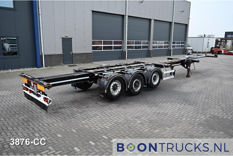 D-Tec FLEXITRAILER LS | 2x20-30-40-45ft HC * 2x LIFT AXLE * BPW / DISC * 2x EXTENDABLE - Container/ Wechselfahrgestell Auflieger: das Bild 2 D-Tec FLEXITRAILER LS | 2x20-30-40-45ft HC * 2x LIFT AXLE * BPW / DISC * 2x EXTENDABLE - Container/ Wechselfahrgestell Auflieger: das Bild 2