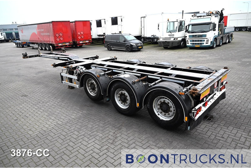 D-Tec FLEXITRAILER LS | 2x20-30-40-45ft HC * 2x LIFT AXLE * BPW / DISC * 2x EXTENDABLE - Container/ Wechselfahrgestell Auflieger: das Bild 3 D-Tec FLEXITRAILER LS | 2x20-30-40-45ft HC * 2x LIFT AXLE * BPW / DISC * 2x EXTENDABLE - Container/ Wechselfahrgestell Auflieger: das Bild 3