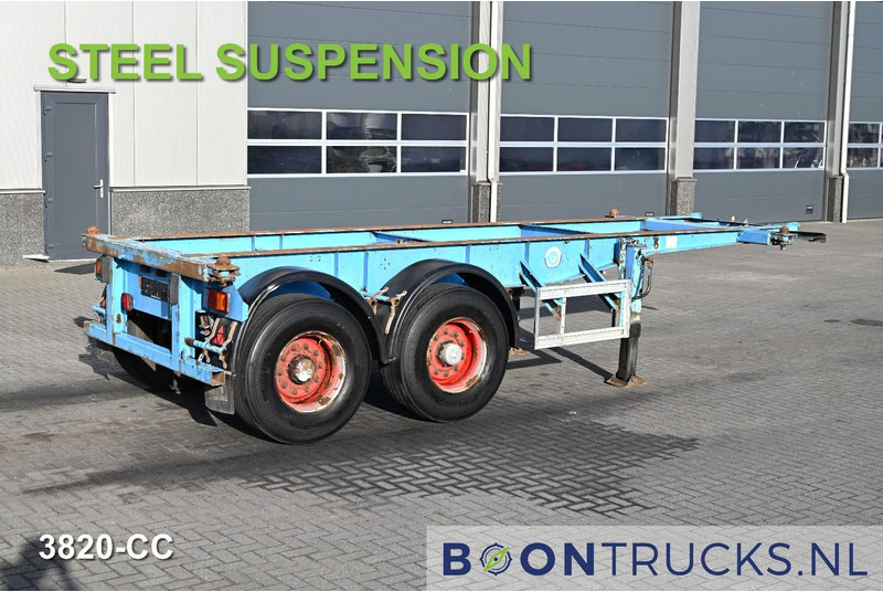 KOHLER CS 20/2 CHASSIS | 20ft * STEEL SUSPENSION * SAF DRUM - Container/ Wechselfahrgestell Auflieger: das Bild 1 KOHLER CS 20/2 CHASSIS | 20ft * STEEL SUSPENSION * SAF DRUM - Container/ Wechselfahrgestell Auflieger: das Bild 1