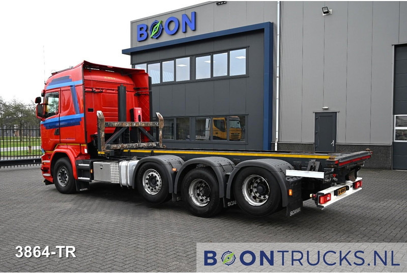 Scania R450 8x2 | EURO6 * CONTAINER TRANSPORT * 20ft TIPPING * NL TRUCK * APK 02-2026 - Containerwagen/ Wechselfahrgestell LKW: das Bild 4 Scania R450 8x2 | EURO6 * CONTAINER TRANSPORT * 20ft TIPPING * NL TRUCK * APK 02-2026 - Containerwagen/ Wechselfahrgestell LKW: das Bild 4