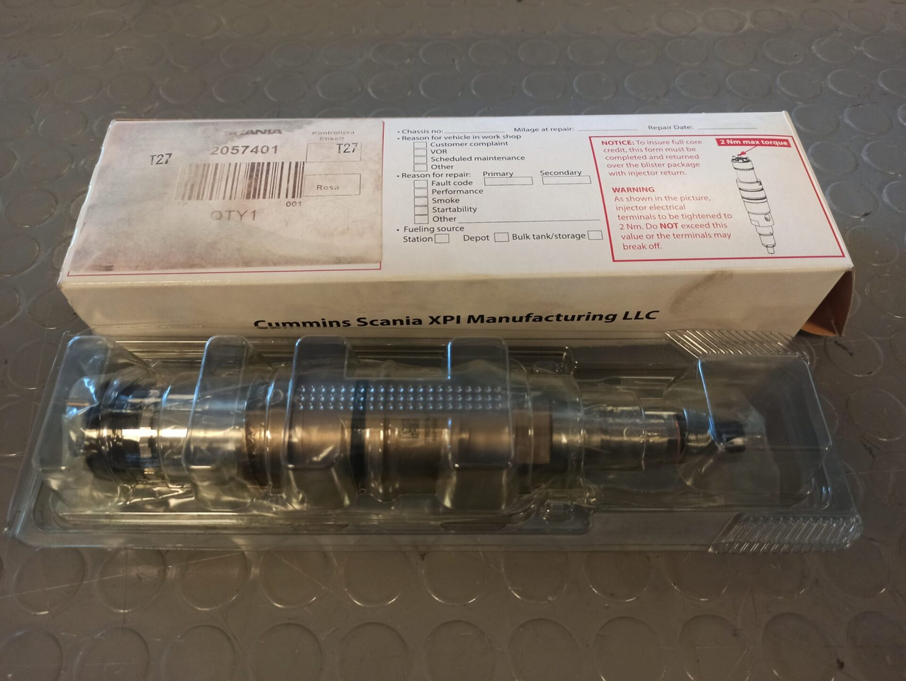SCANIA INJECTOR 2057401 - Injektor für LKW: das Bild 1 SCANIA INJECTOR 2057401 - Injektor für LKW: das Bild 1
