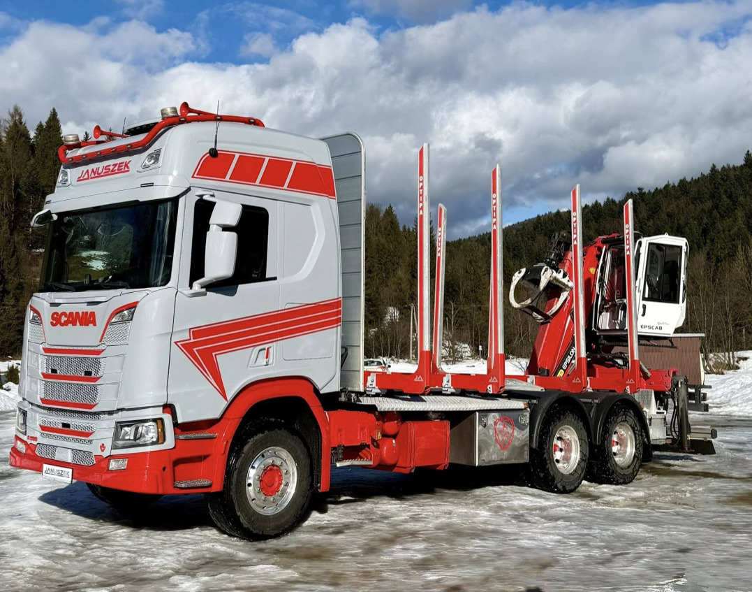 SCANIA R580 - Holztransporter: das Bild 2 SCANIA R580 - Holztransporter: das Bild 2