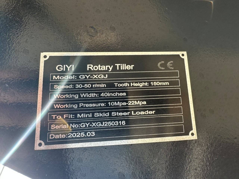 Technik für Bodenbearbeitung Giyi GY-XGY: das Bild 10 Technik für Bodenbearbeitung Giyi GY-XGY: das Bild 10