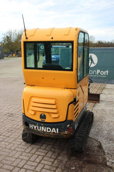 Hyundai ROBEX16-9 - Minibagger: das Bild 5 Hyundai ROBEX16-9 - Minibagger: das Bild 5