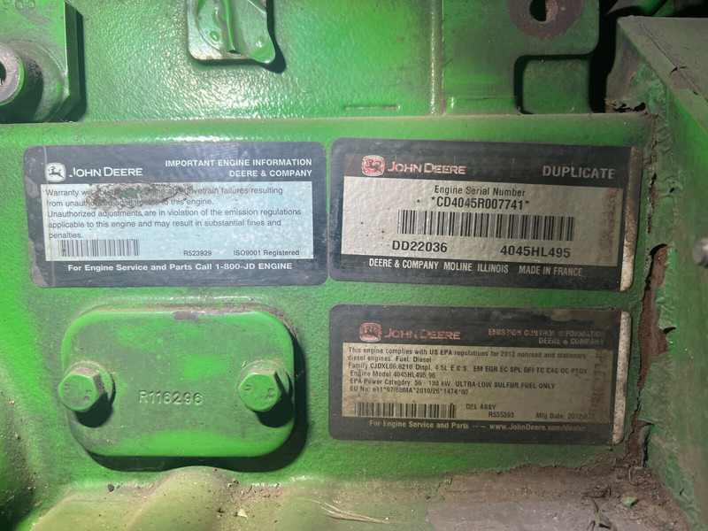 Motor John Deere 4045HL495: das Bild 6 Motor John Deere 4045HL495: das Bild 6