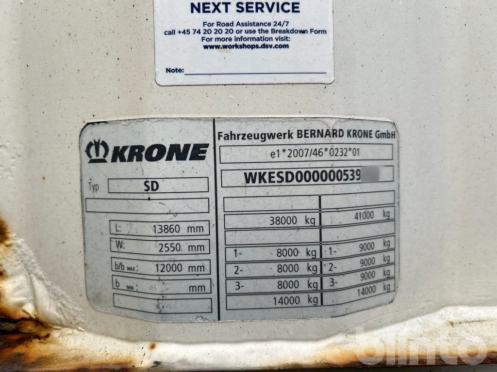 KRONE SD - Anhänger: das Bild 4 KRONE SD - Anhänger: das Bild 4