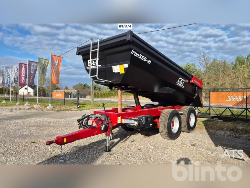 Gili IRON 550-2T (2025) - Kipper Anhänger: das Bild 1 Gili IRON 550-2T (2025) - Kipper Anhänger: das Bild 1