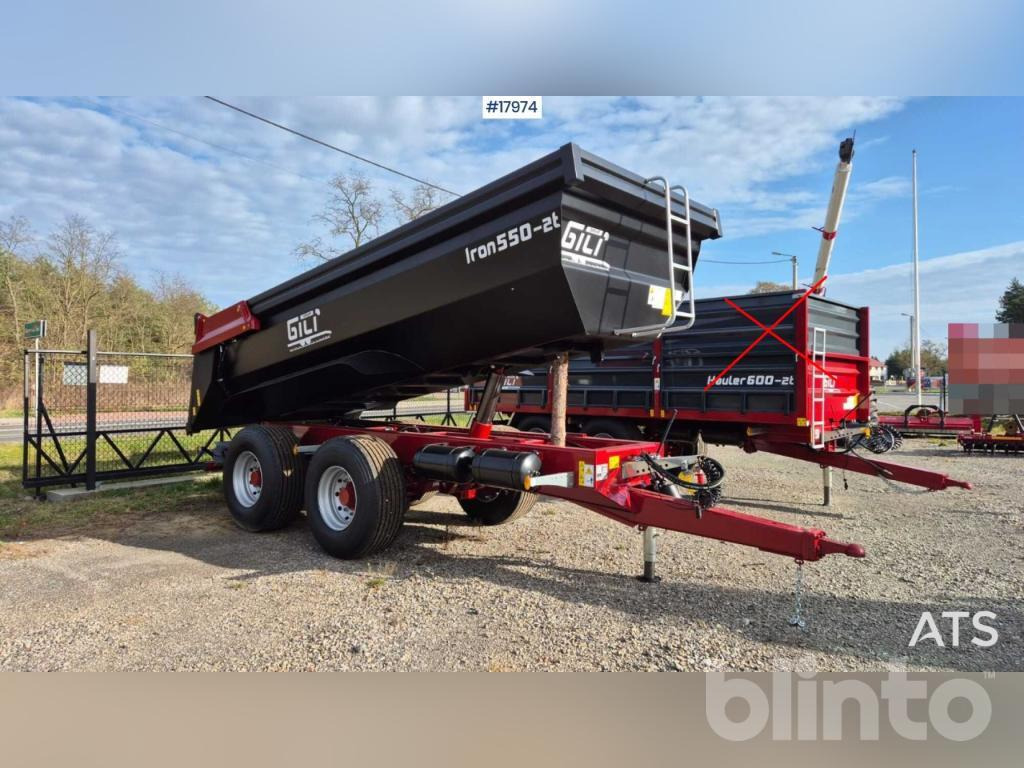 Gili IRON 550-2T (2025) - Kipper Anhänger: das Bild 2 Gili IRON 550-2T (2025) - Kipper Anhänger: das Bild 2