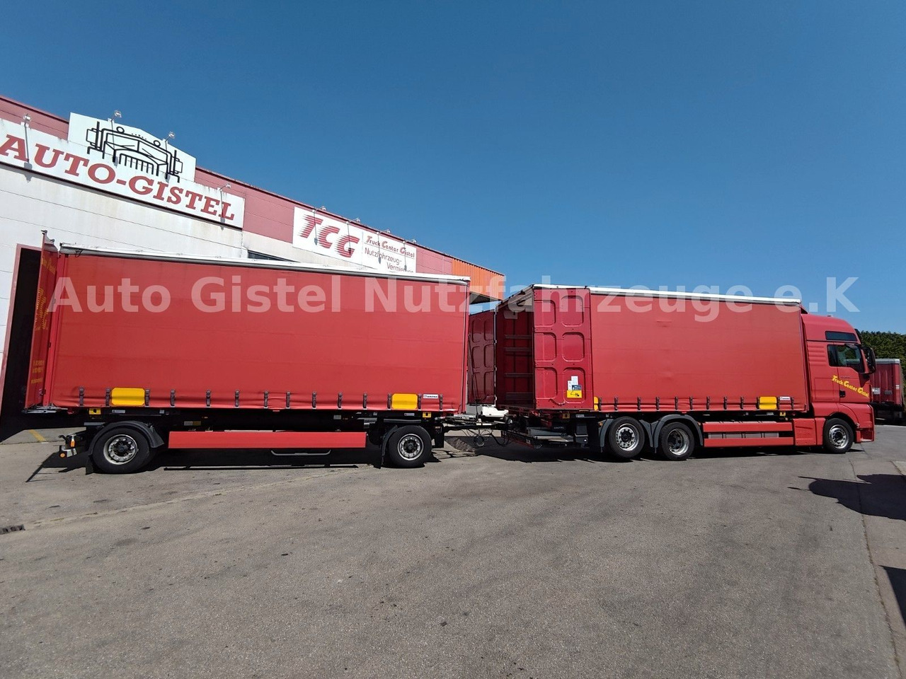MAN TGX 26.510 6x2-4 LL*WB*Krone AZ18 + Krone WP7.3 - Containerwagen/ Wechselfahrgestell LKW: das Bild 2 MAN TGX 26.510 6x2-4 LL*WB*Krone AZ18 + Krone WP7.3 - Containerwagen/ Wechselfahrgestell LKW: das Bild 2