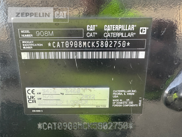 Cat 908M - Leasing Cat 908M: das Bild 11