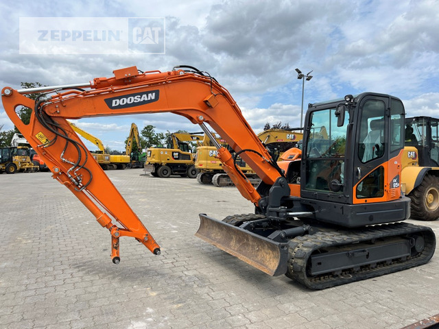 Doosan DX85R-3 - Minibagger: das Bild 1 Doosan DX85R-3 - Minibagger: das Bild 1
