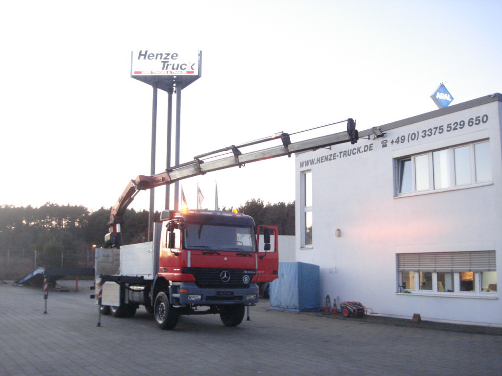Mercedes-Benz Actros Pritsche Heckkran 2640 6x4 PK 27.000 Kran - Pritsche LKW, Autokran: das Bild 1 Mercedes-Benz Actros Pritsche Heckkran 2640 6x4 PK 27.000 Kran - Pritsche LKW, Autokran: das Bild 1