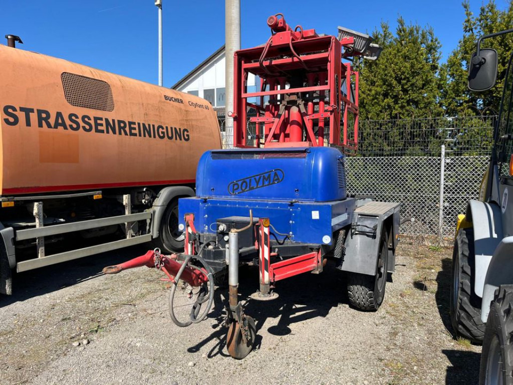 Polyma Geräteanhänger PL 16-9 Spezialanhänger Lichtmast - Pritschenanhänger/ Plattformanhänger: das Bild 1 Polyma Geräteanhänger PL 16-9 Spezialanhänger Lichtmast - Pritschenanhänger/ Plattformanhänger: das Bild 1