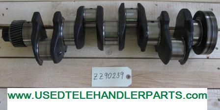 MERLO Perkins Kurbelwelle Nr. ZZ90239 fur Motor RG81391 - Kurbelwelle für Teleskoplader: das Bild 1 MERLO Perkins Kurbelwelle Nr. ZZ90239 fur Motor RG81391 - Kurbelwelle für Teleskoplader: das Bild 1